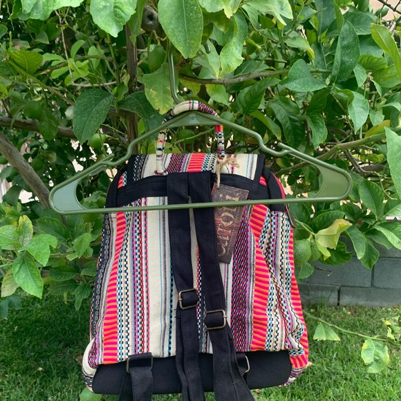 tribal print backpack - Picture 2 of 2